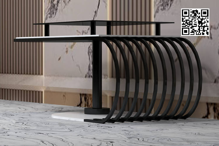 Modern Trendy Nesting Luxury Coffee Table - Image 3