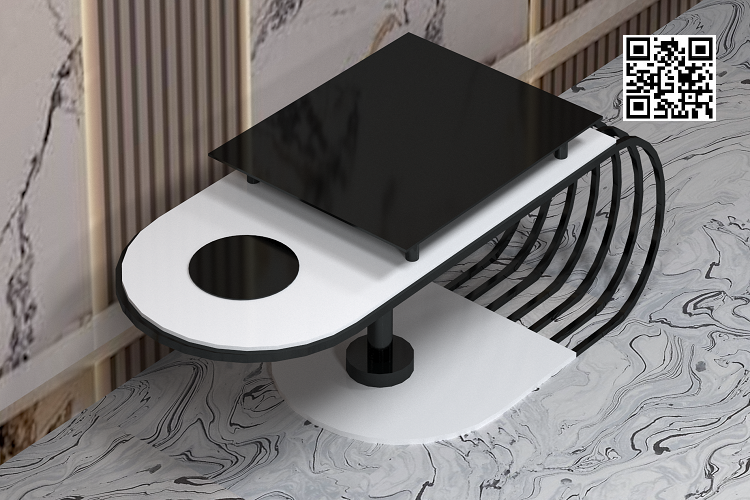 Modern Trendy Nesting Luxury Coffee Table